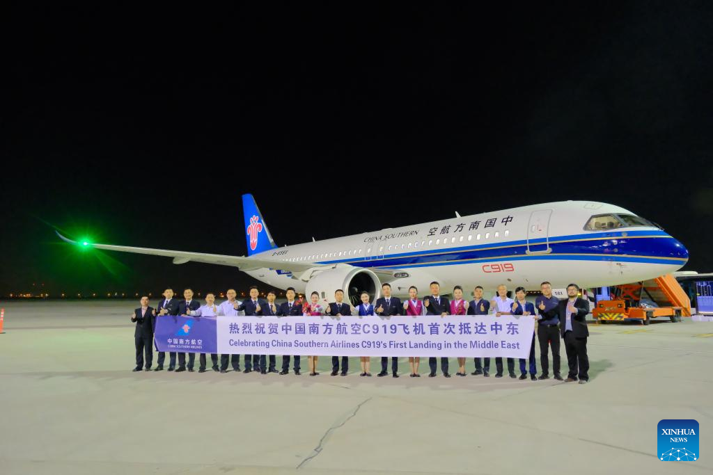 China’s homegrown C919 jet to make Middle East debut at Dubai Airshow