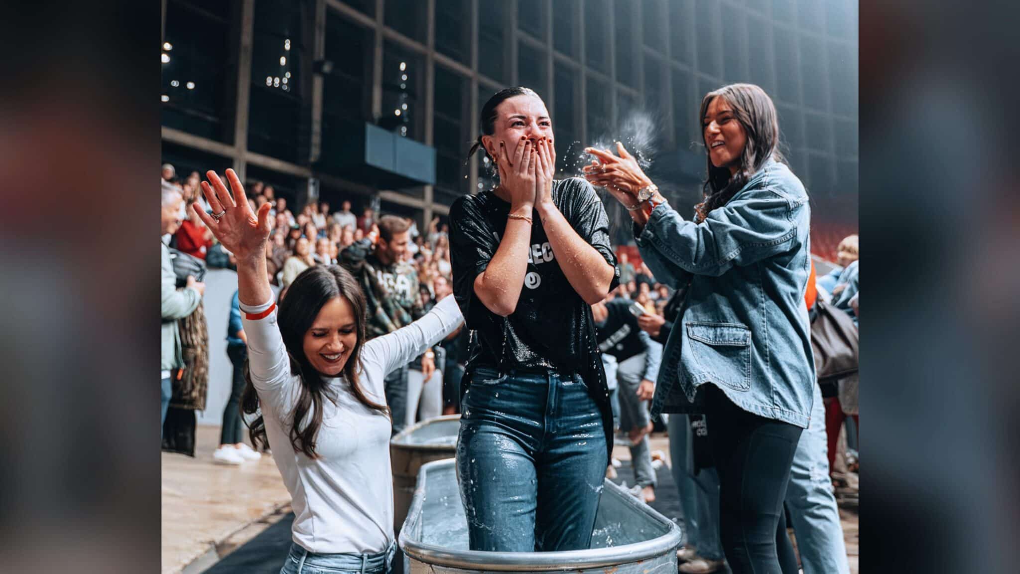 Hundreds accept Christ as over 6,000 students worship Jesus at NC State