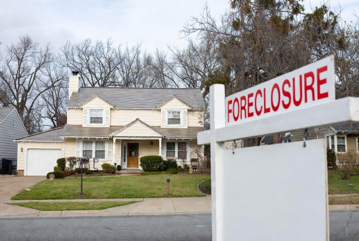 Foreclosures surge 20% as Americans struggle to pay mortgages raising fears of 2008-style crash soar