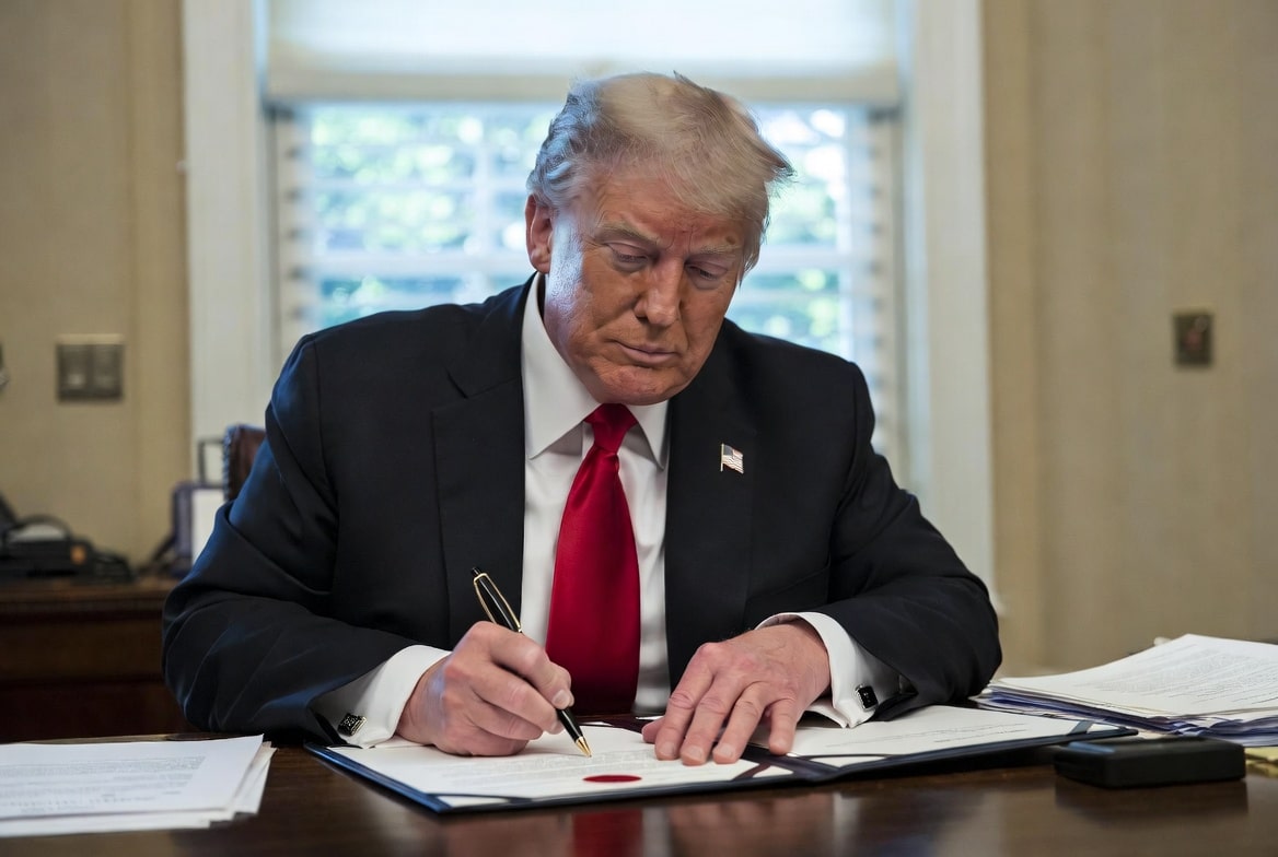 Trump signs bill ordering justice department to release Epstein files to be made public
