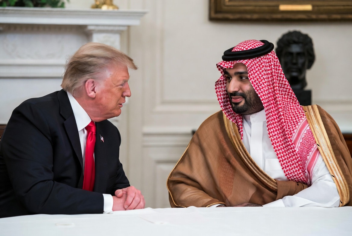 Saudi crown prince tells Trump Riyadh wants to join Abraham Accords, but only with Palestinian state