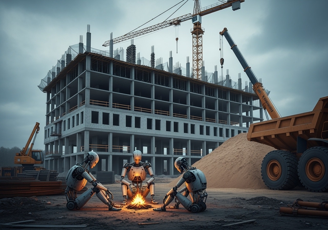 Humanoid construction robots rolling out for construction jobs