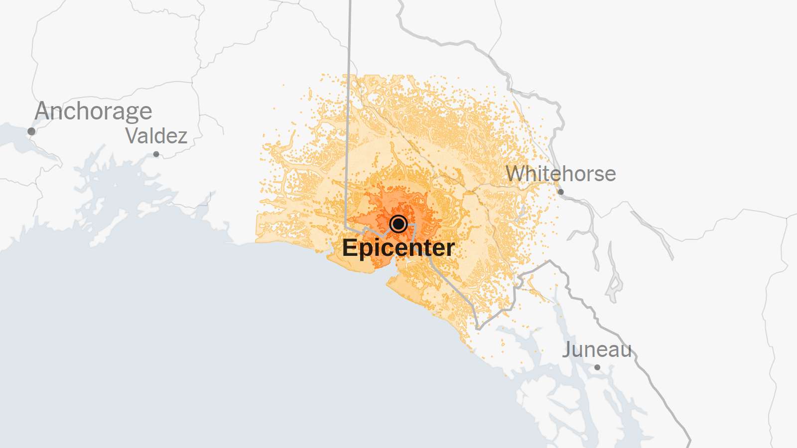 Magnitude 7.0 earthquake rocks Alaska