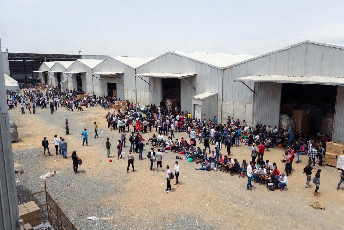 ICE documents reveal plans to confine 80,000 immigrants in industrial warehouses