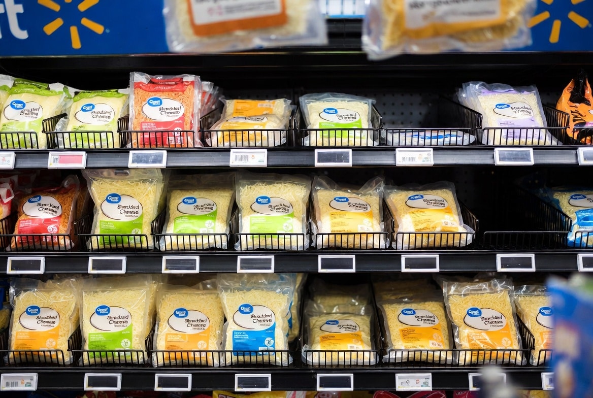 Over 1.5 million bags of shredded cheese sold at Walmart, and Target recalled over metal contamination fears