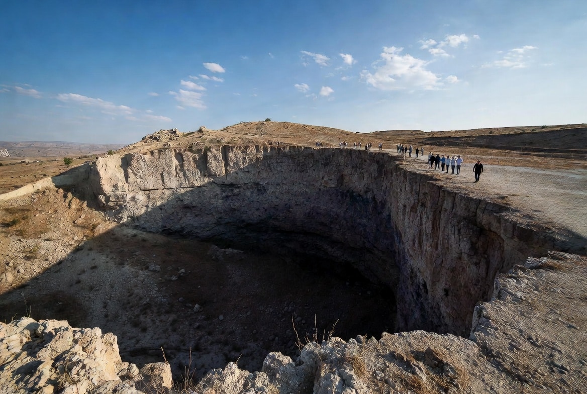 Ominous warning to humanity as nearly 700 massive sinkholes form in Turkey