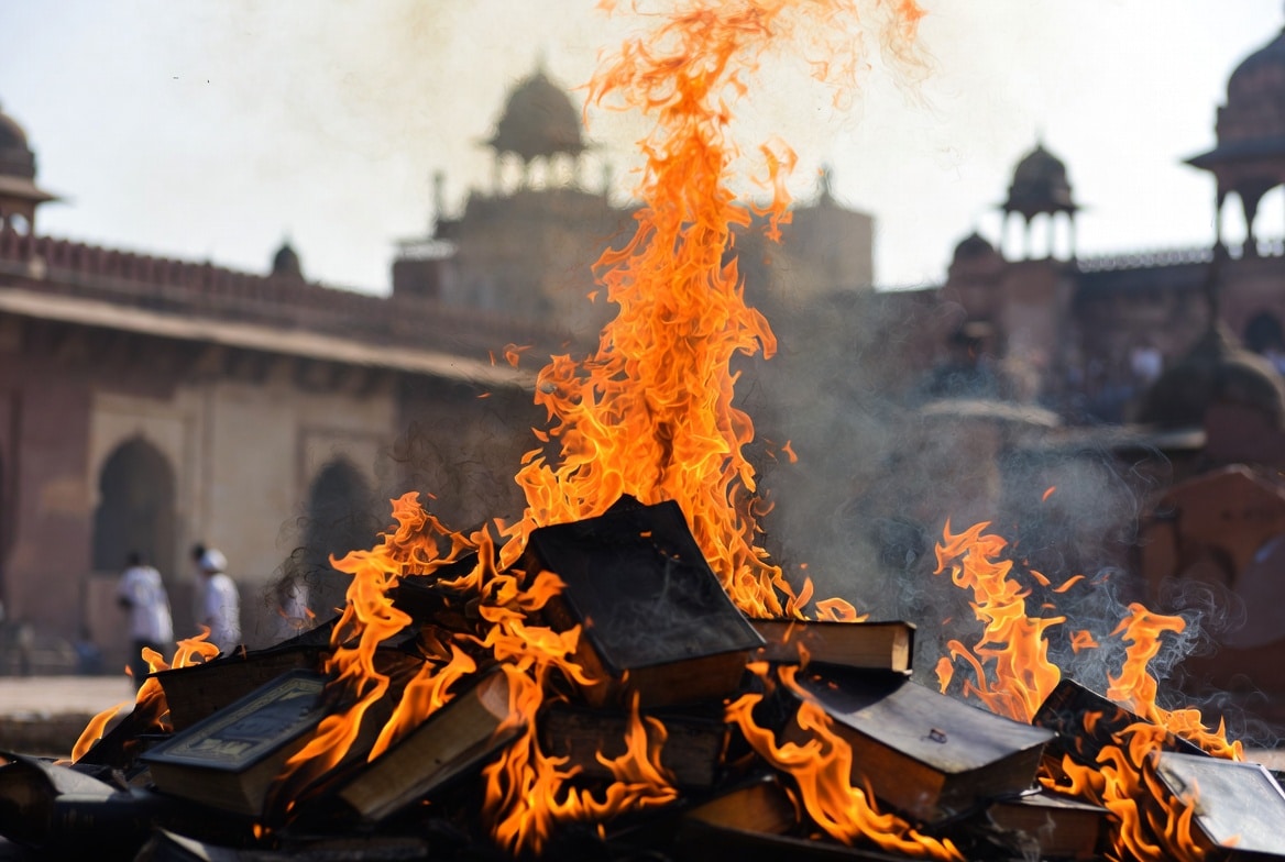 Christians beaten, held hostage and Bibles set on fire by Hindu extremists
