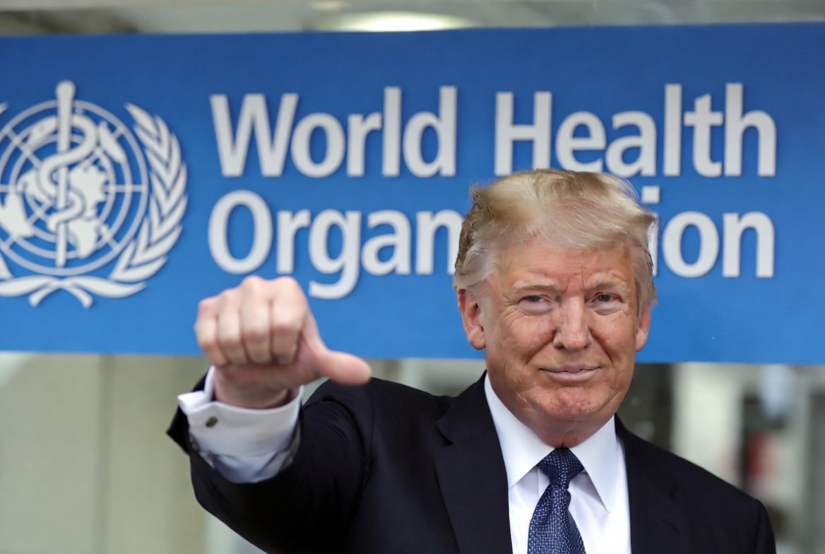 The U.S. has officially pulled out of the World Health Organization