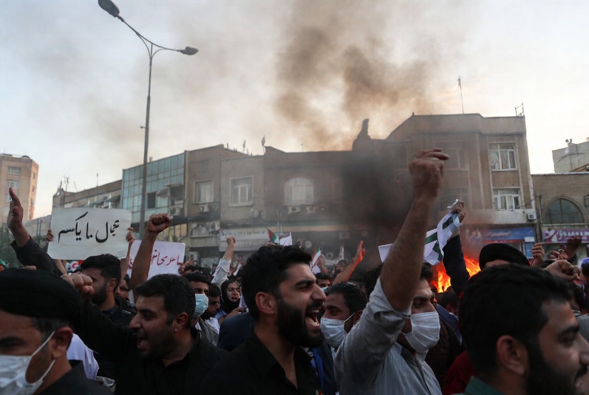 Iran has severed internet access nationwide as unrest continues