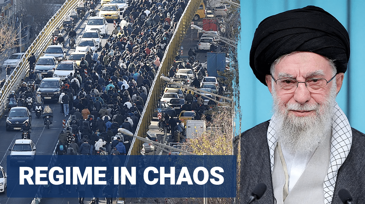 Protesters storm buildings as Iran spirals into chaos during nationwide shutdown