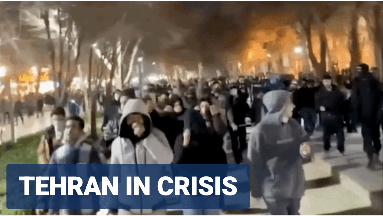UNRAVELING: Iranian regime opens fire as citizens rise up on fifth day of unrest