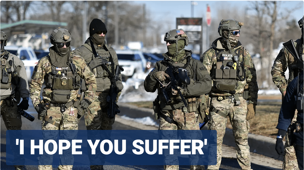 Anti-ICE agitators threaten agents in Minnesota protests