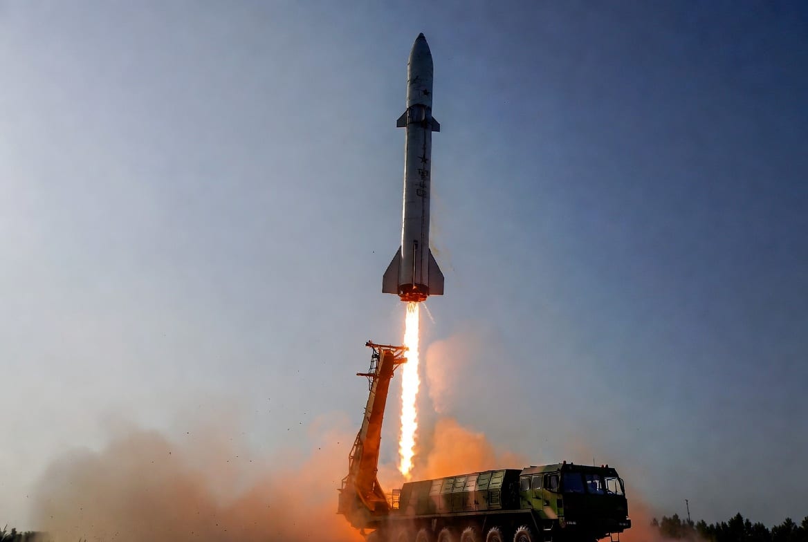 North Korea test-fires hypersonic missiles