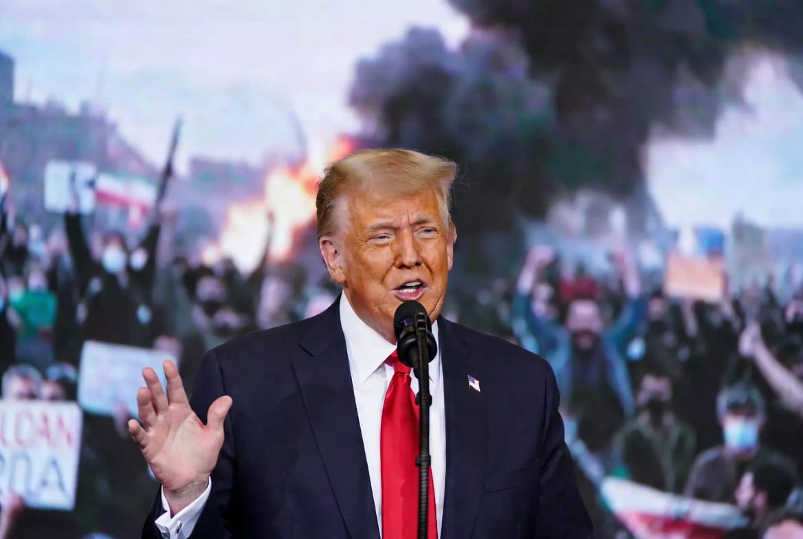 Trump says it’s time for regime change in Iran, blasts leader as ‘sick’