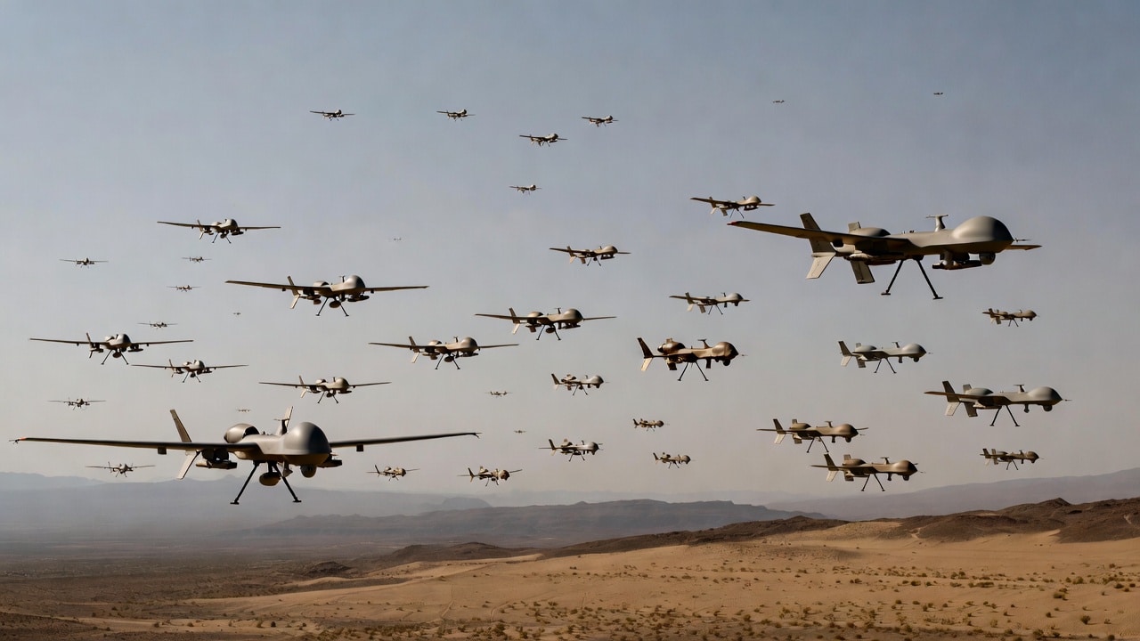 Iran deploys army of 1,000 military drones on standby as fears of imminent US attack intensifies