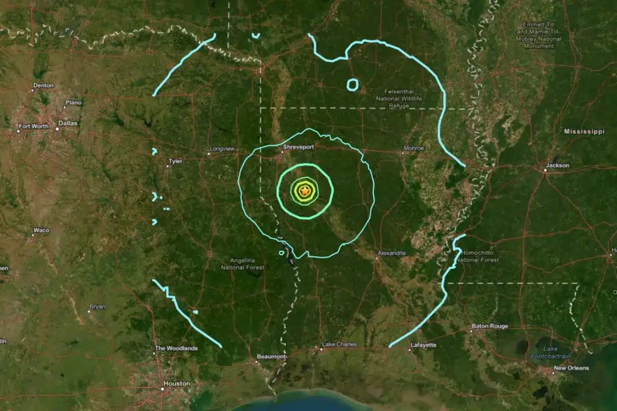 Strong 4.9 earthquake strikes Louisiana—Second largest quake in state history