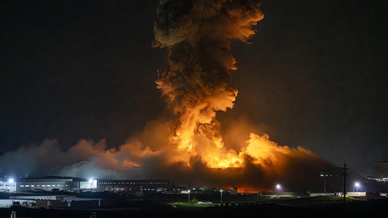 Iran strikes near Israeli nuclear research center