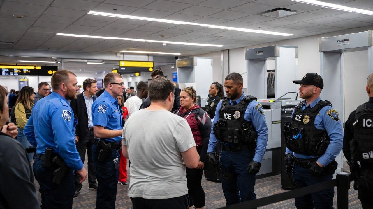 Trump deploying ICE to airports on Monday to ease crowded TSA lines