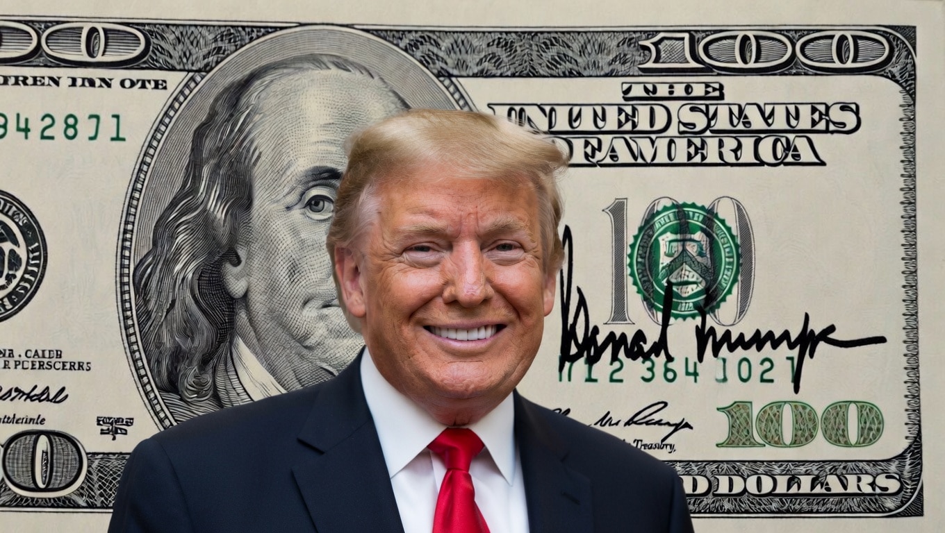 Trump’s signature to appear on paper currency in a first for a sitting president