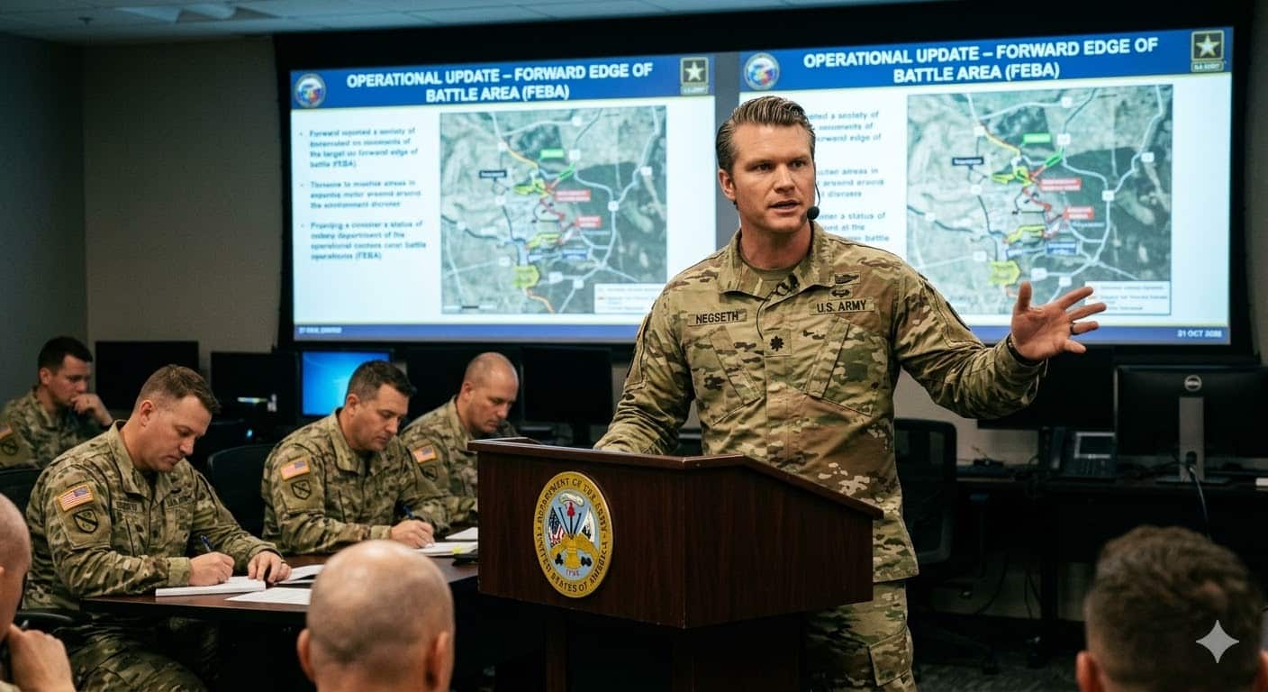 Pete Hegseth in the spotlight for “Christian rhetoric” after the US goes to war with Iran