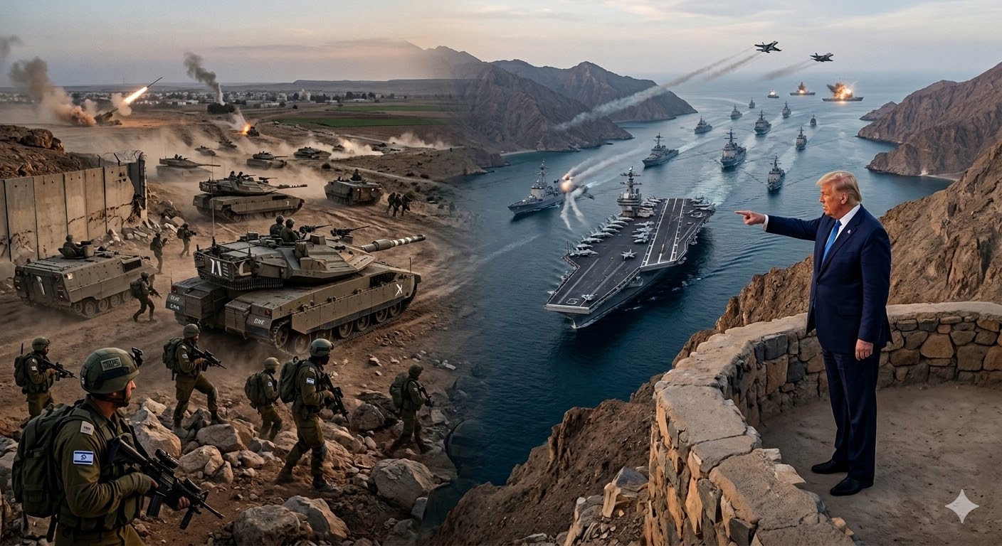 Trump launches offensive to re-open the Strait of Hormuz as Israel hints at imminent ground invasion