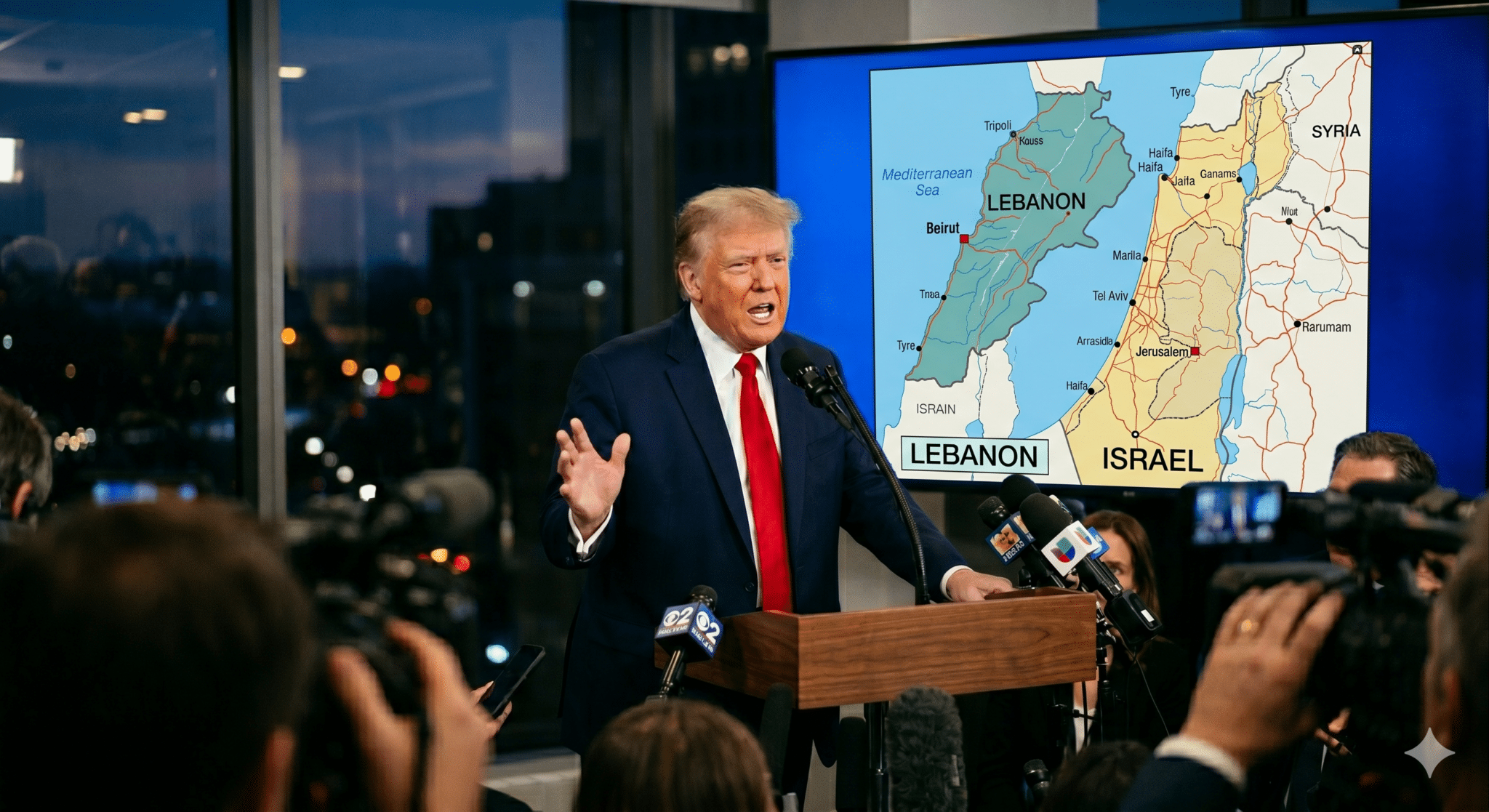 Trump says Israel and Lebanon agree to 10-day ceasefire