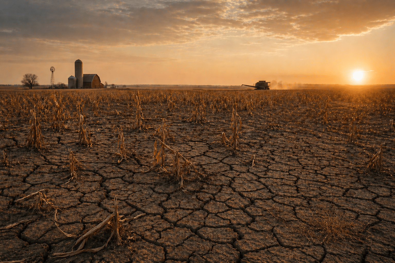 Drought Shock Unfolding Across Breadbasket Of America