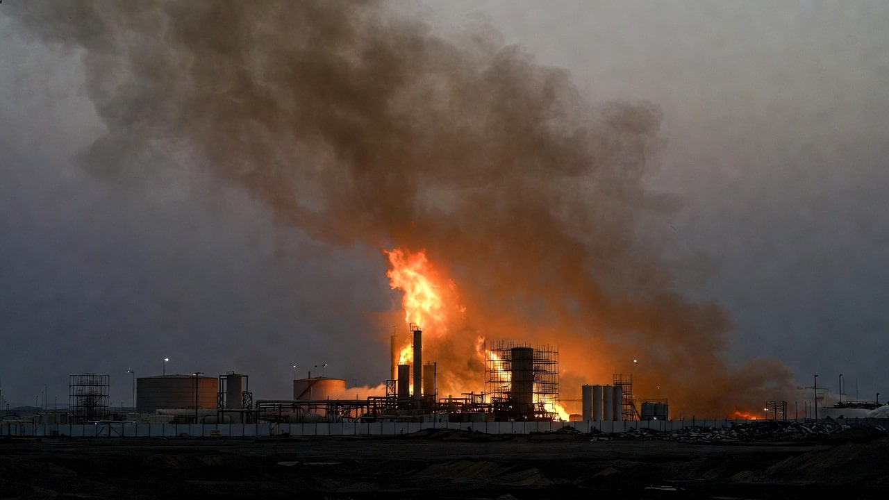 Iran strike forces shutdown at UAE’s largest gas facility