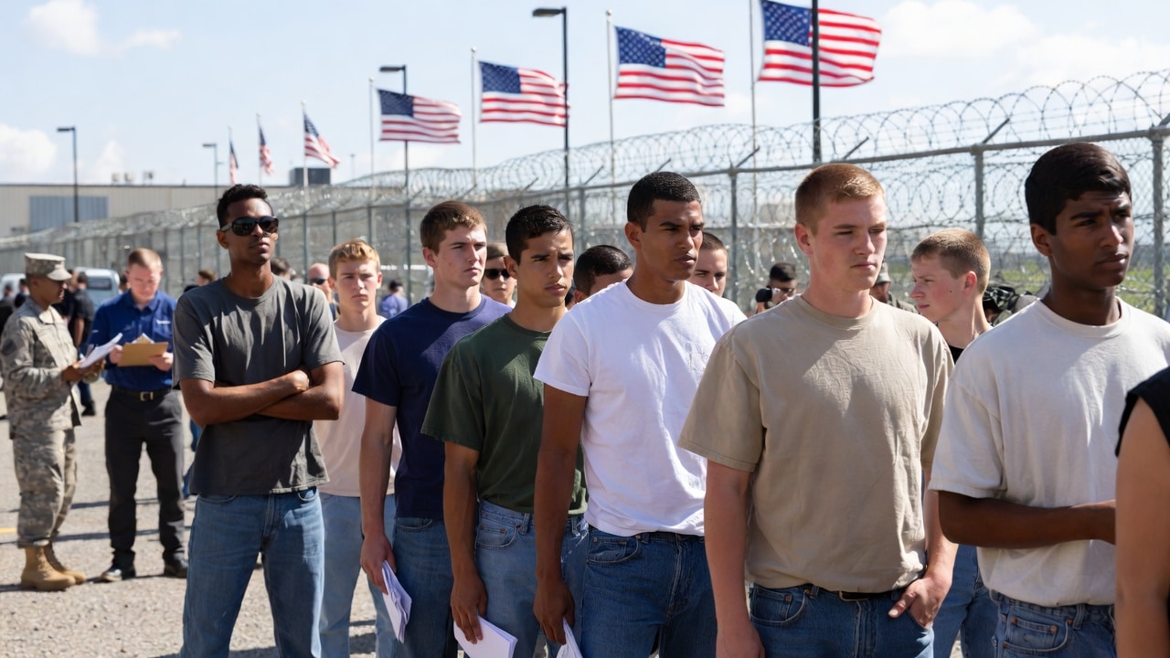 Automatic enrollment of eligible men into the U.S. military draft system to begin in December
