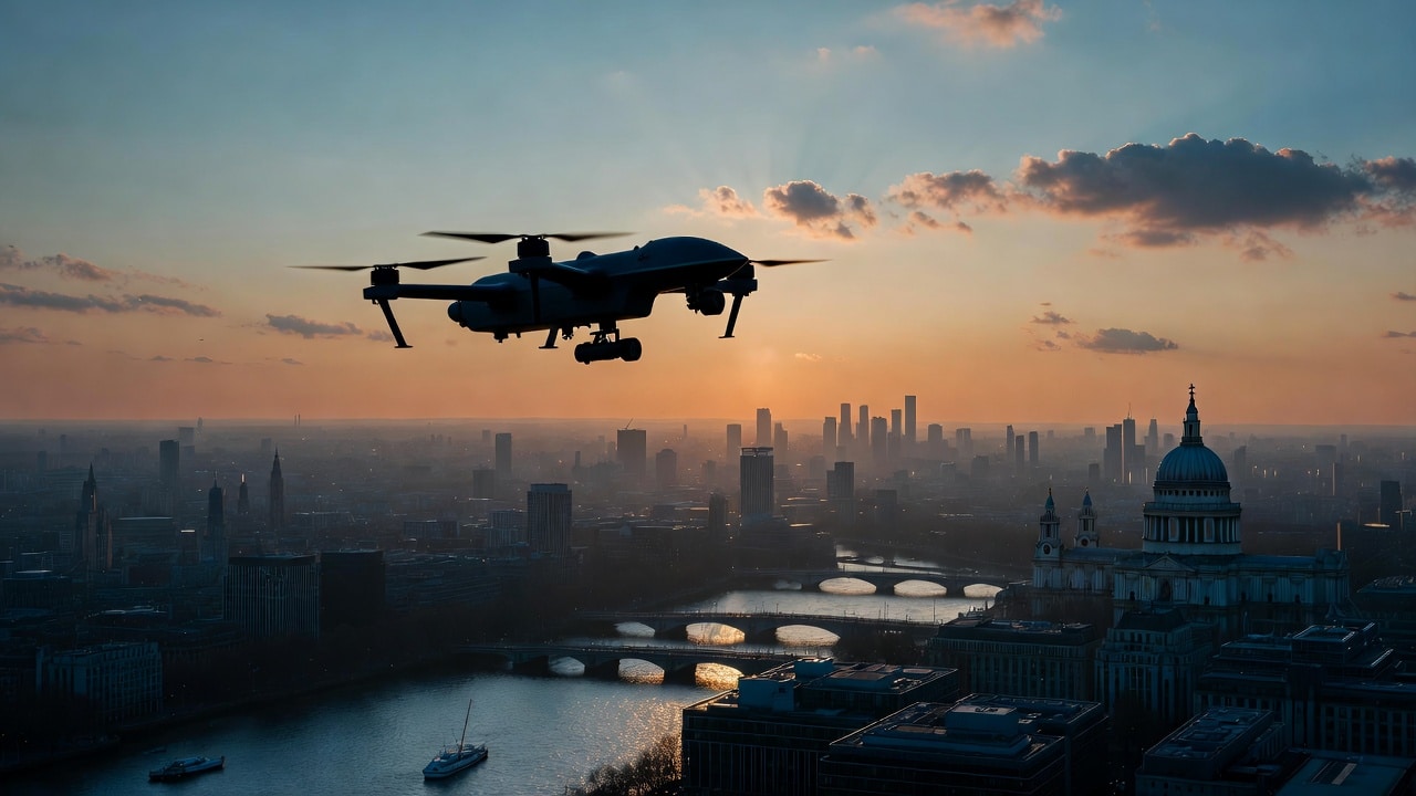 Police close London park after Islamist ‘terror cell’ posted video of drones carrying ‘radioactive and cancer-causing materials’ towards the Israeli embassy