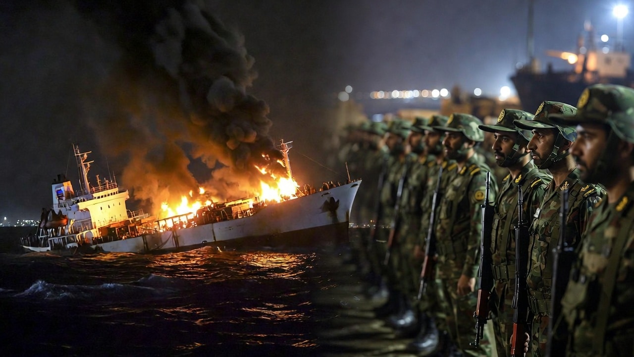 Iran vows retaliation after US seizes cargo ship