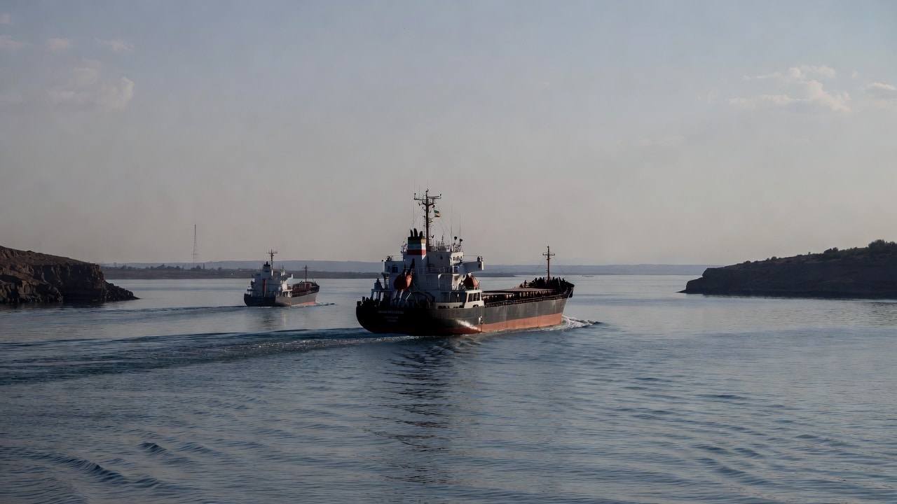 Iran-linked ships transit through Strait of Hormuz — in defiance of President Trump’s blockade