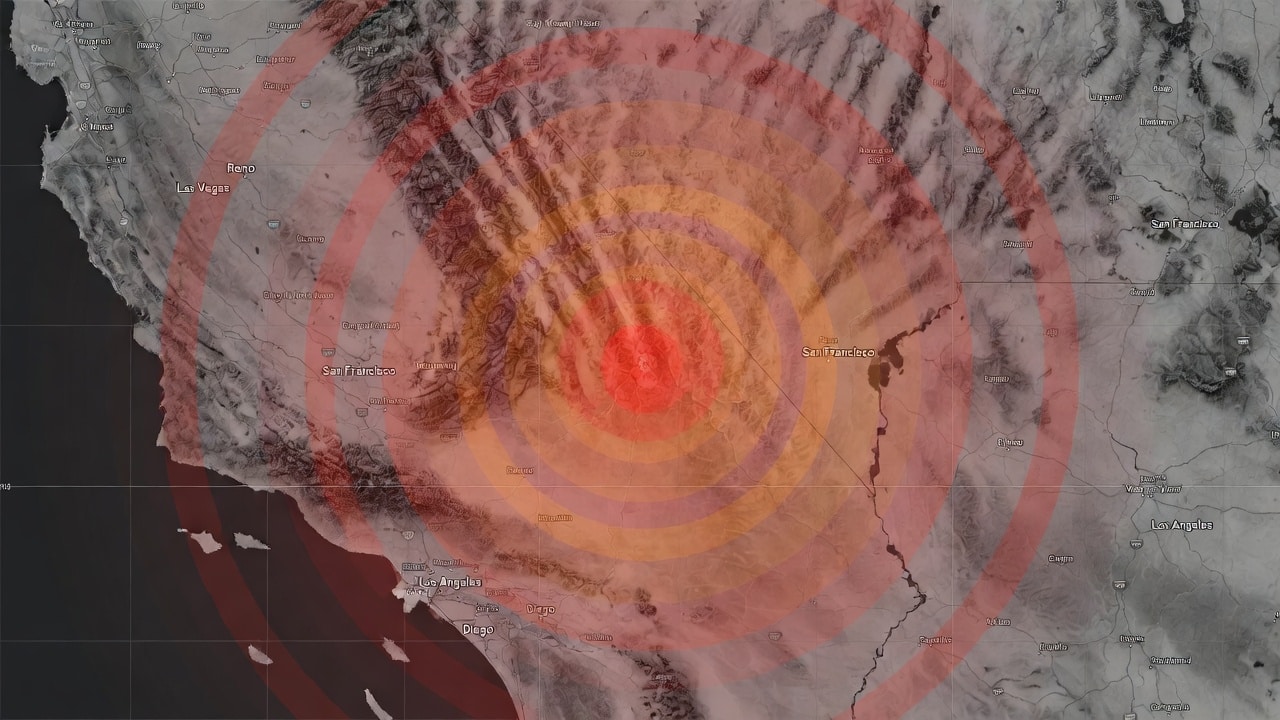 DEVELOPING: Series of earthquakes send shockwaves across hundreds of miles from Nevada to California