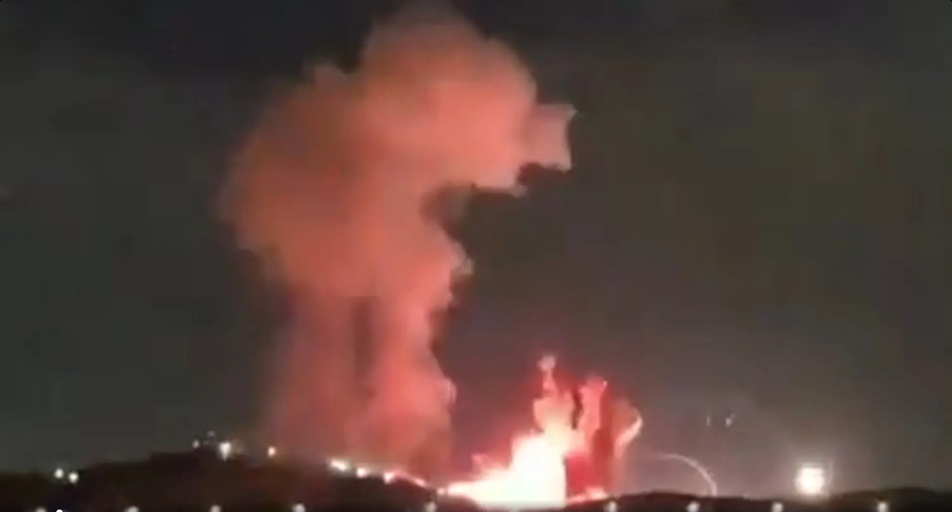 Trump posts clip of massive blast after 2,000-lb bunker buster bombs rip through an Iranian ammunition depot