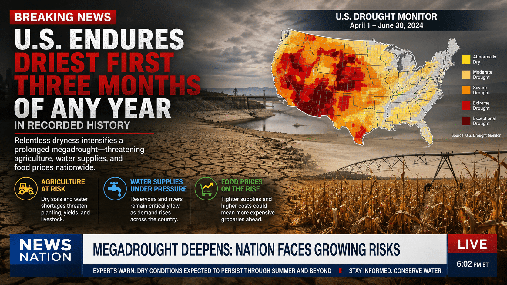 We Just Experienced The Driest First Three Months Of A Year In US History