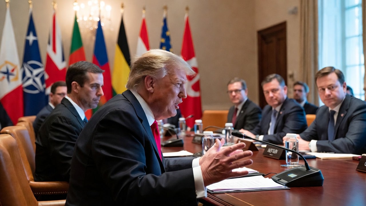 Trump threatens to withdraw troops in Germany amid dispute with Nato allies