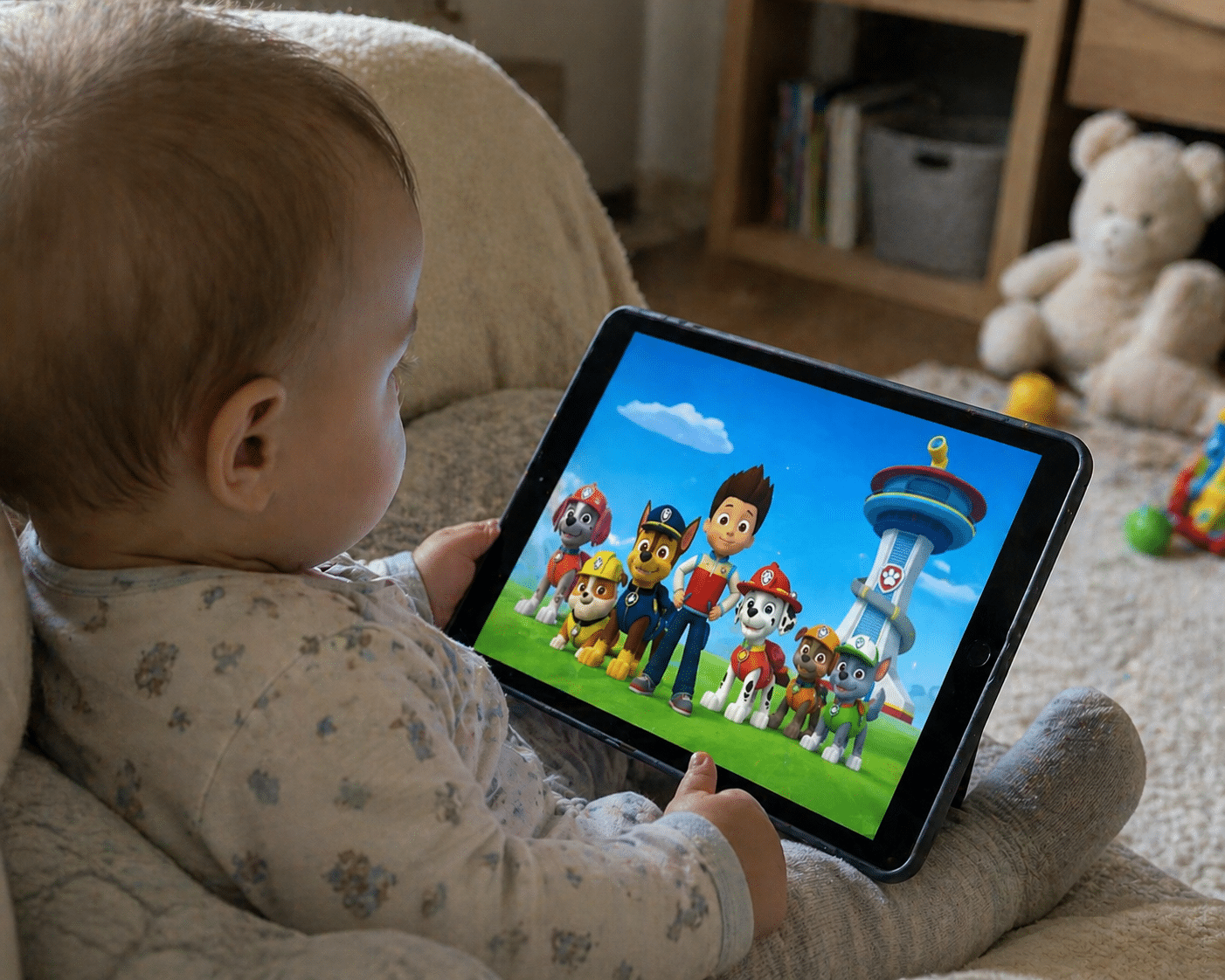 Two-thirds of babies are now watching screens — some for eight hours a day