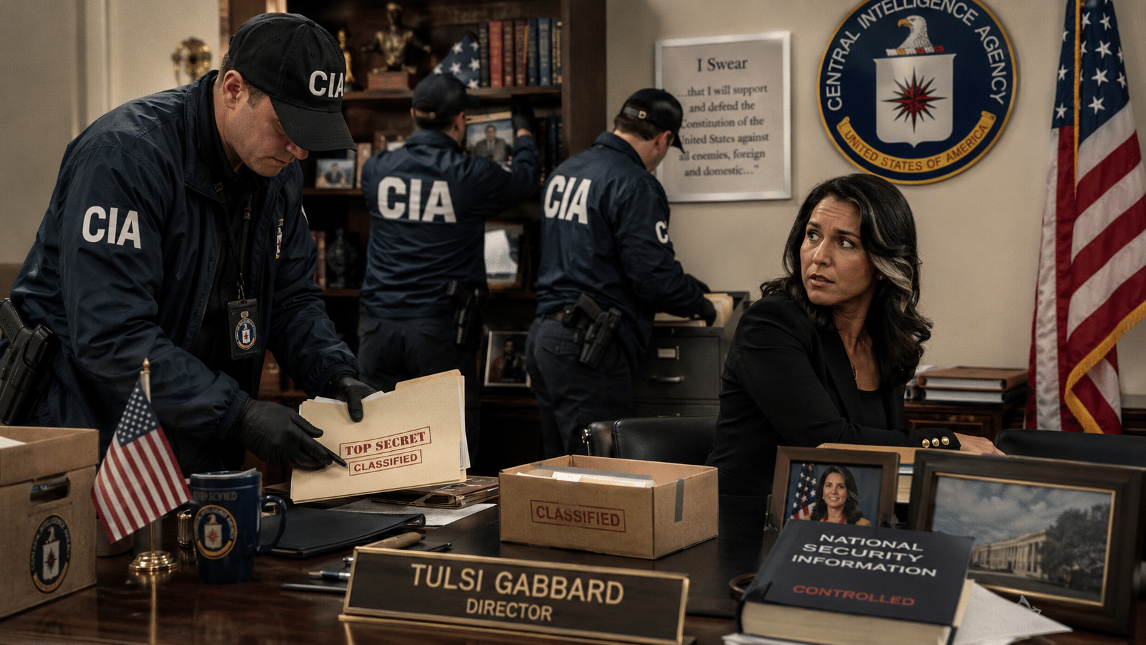 CIA snatches JFK, MKUltra files from Tulsi Gabbard’s team that they were reviewing