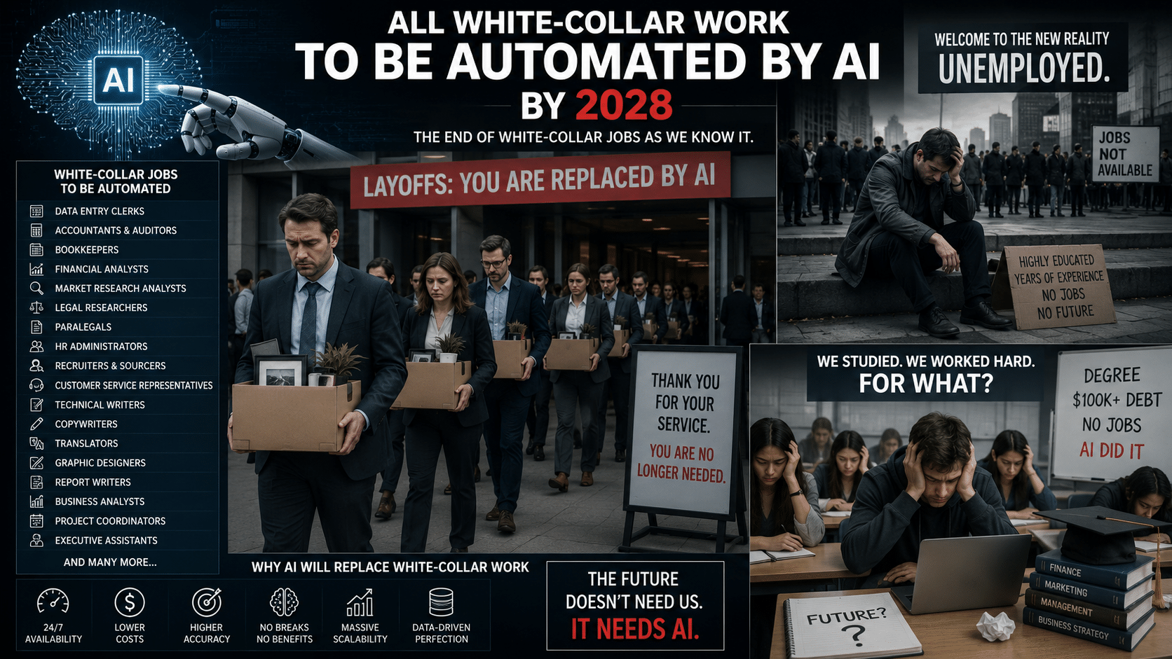 Microsoft AI chief predicts in 18 months all white-collar work will be automated by AI