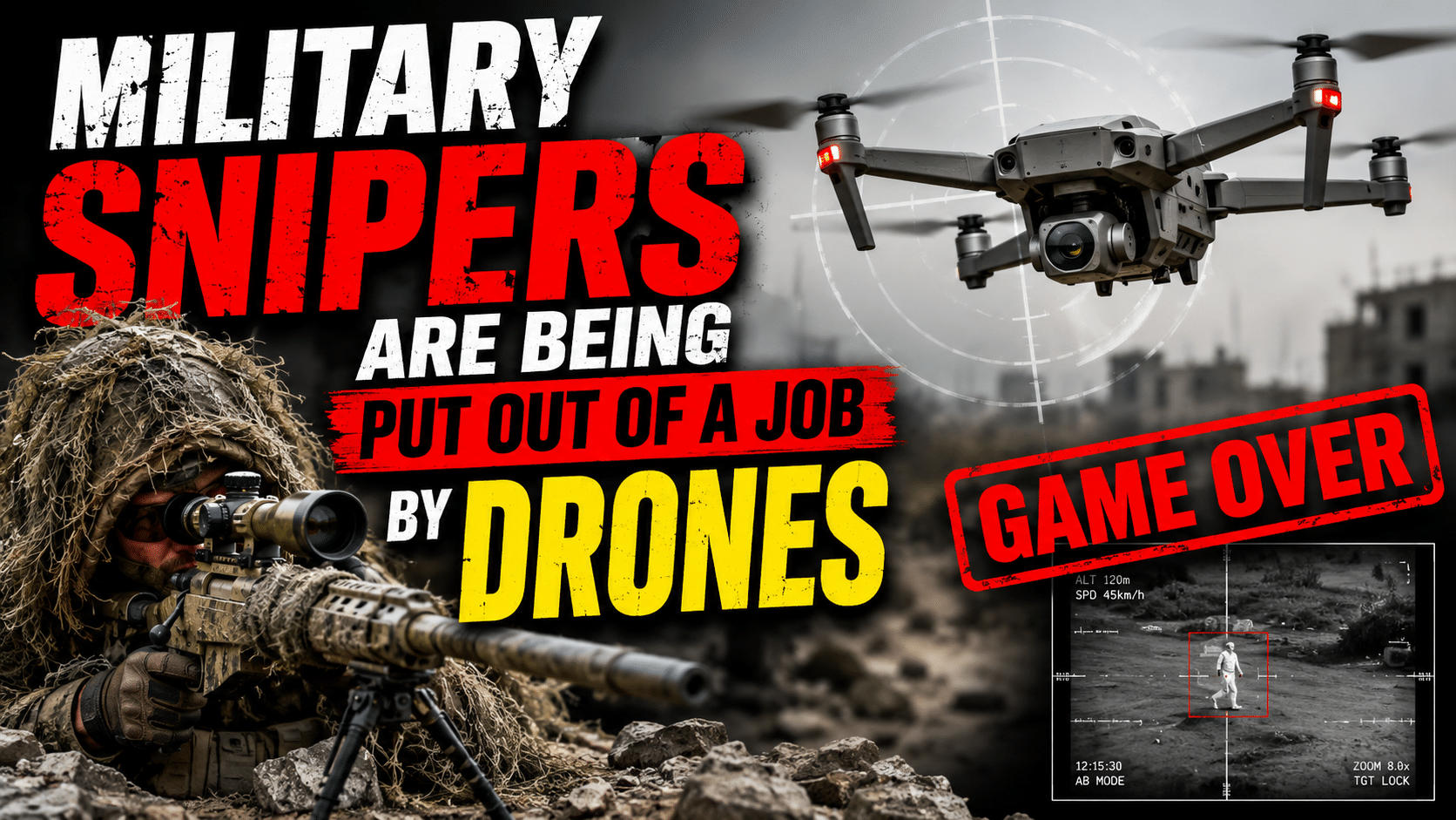 Military Snipers Are Being Put Out of a Job by Drones