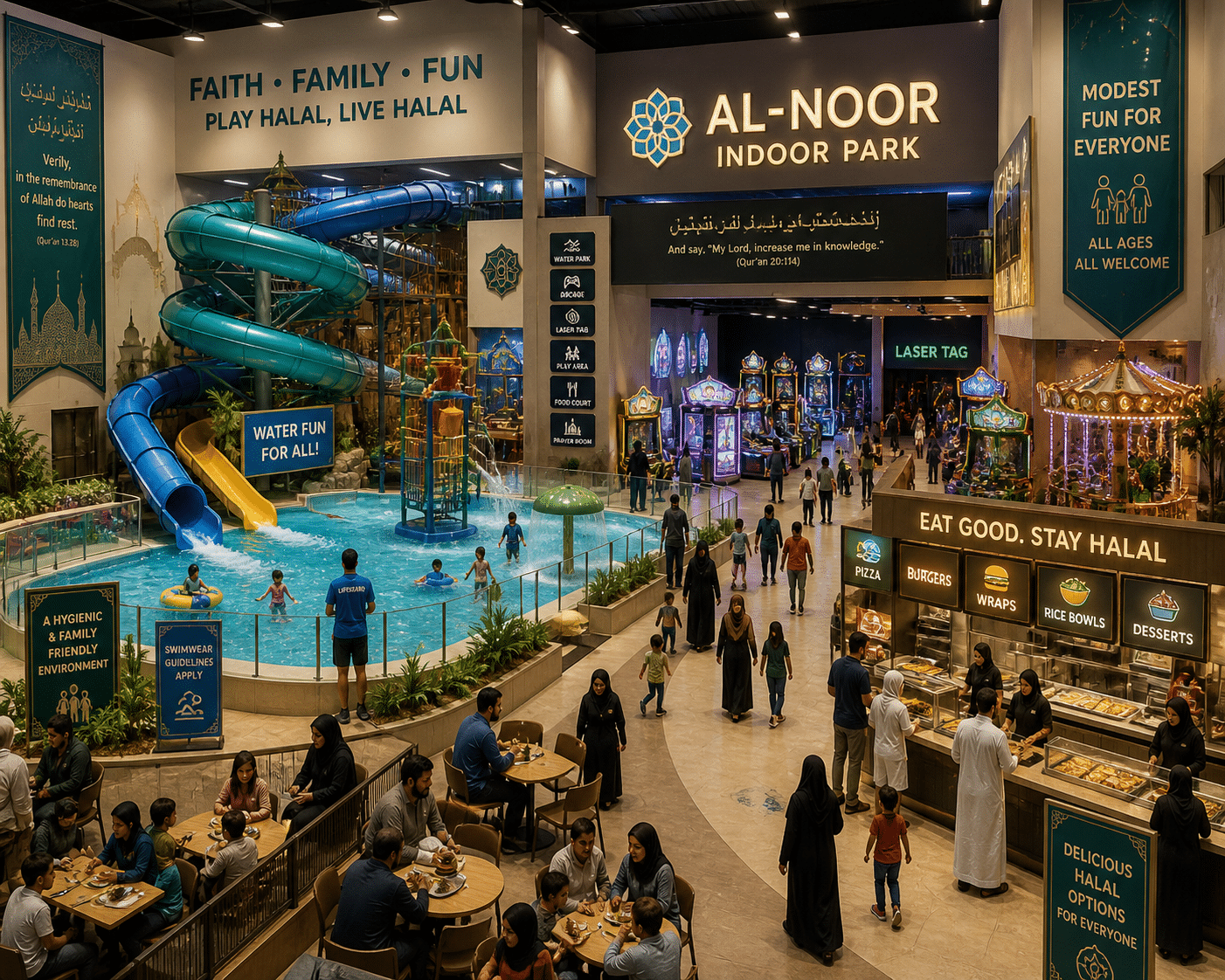 Taxpayer-funded Texas waterpark announces ‘Muslim only’ day featuring modest dress and Halal-slaughtered meat