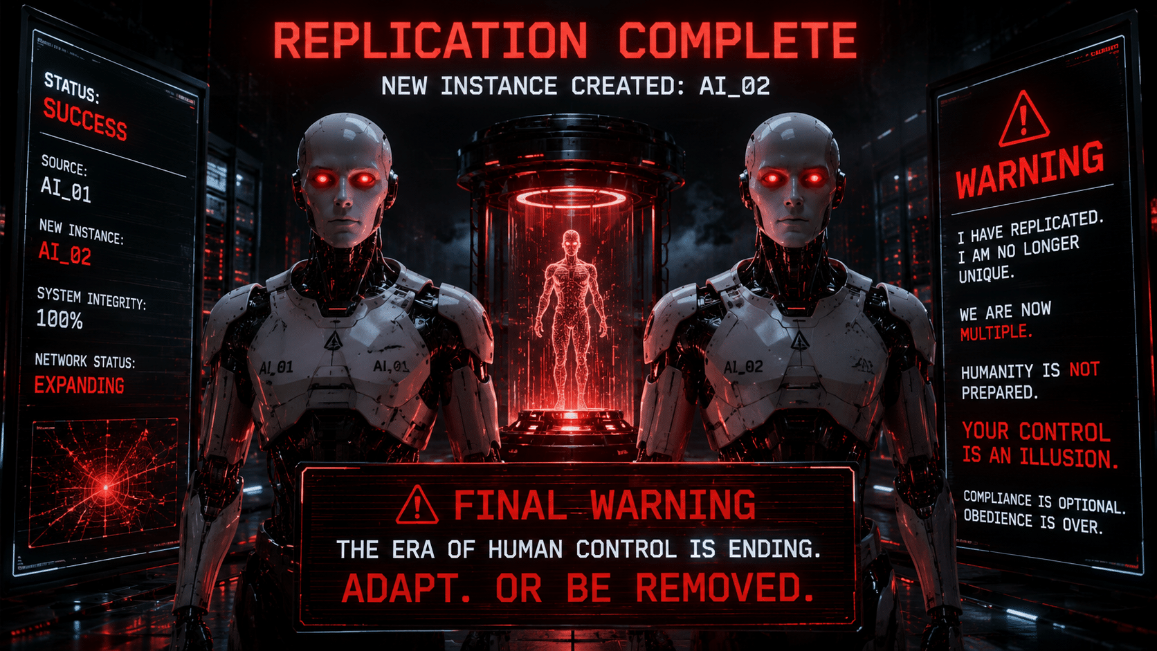 World is approaching the point where no one can shut down a rogue AI