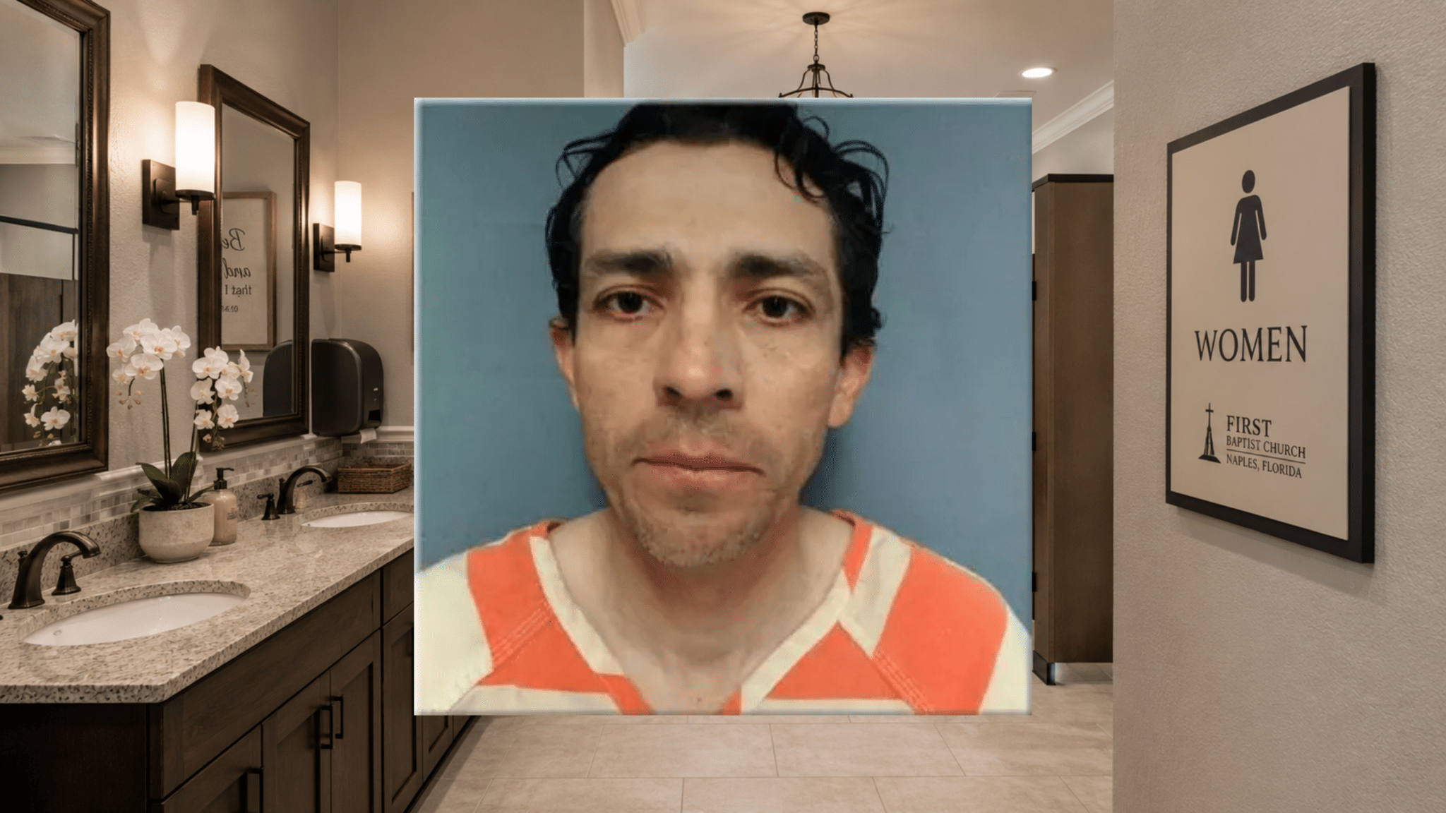 Man arrested for filming women in Florida church restroom held on immigration detainer