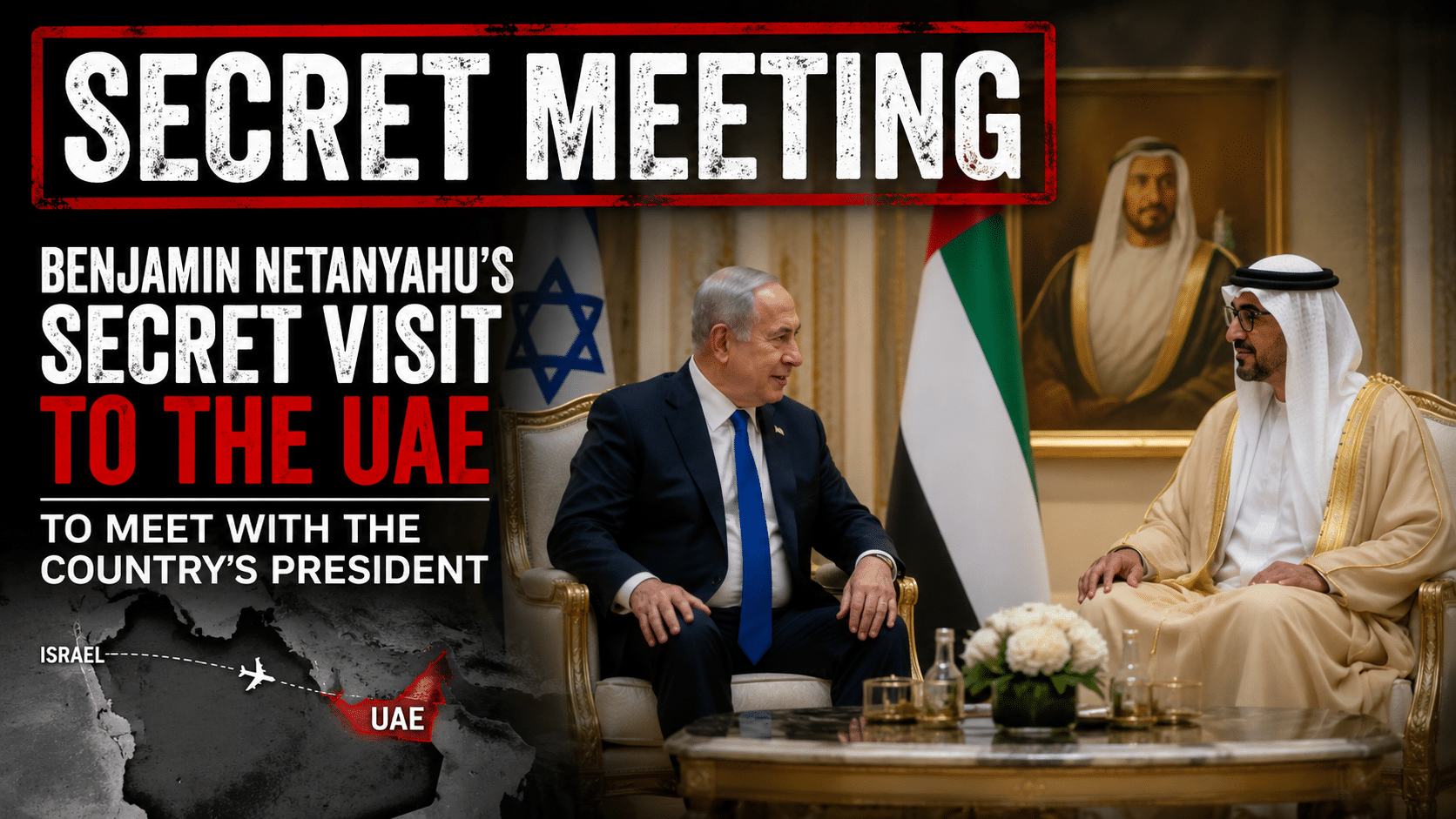 Netanyahu made secret visit to UAE to meet with country’s president