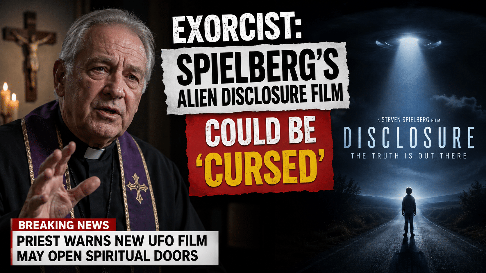 Tennessee exorcist says Spielberg alien film could be ‘cursed’