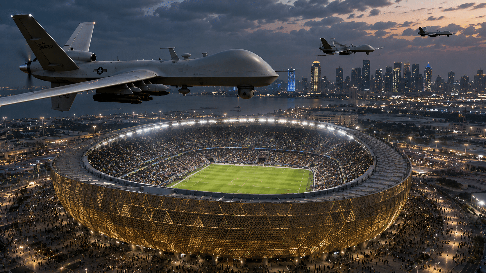 Iran-linked group claims to have hacked FBI drones and threatens to target the World Cup in chilling warning