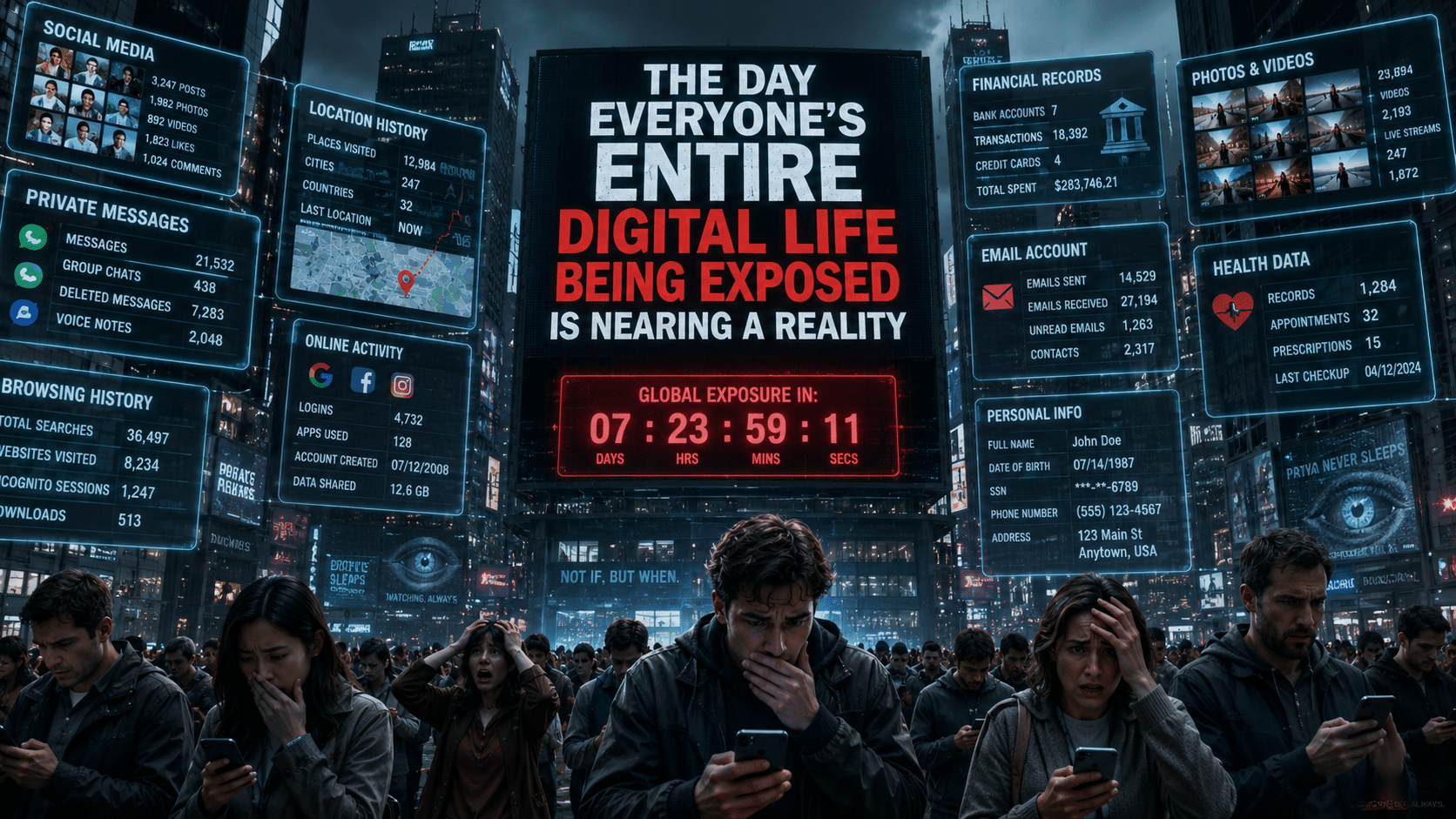 The day everyone’s entire digital life being exposed is nearing a reality
