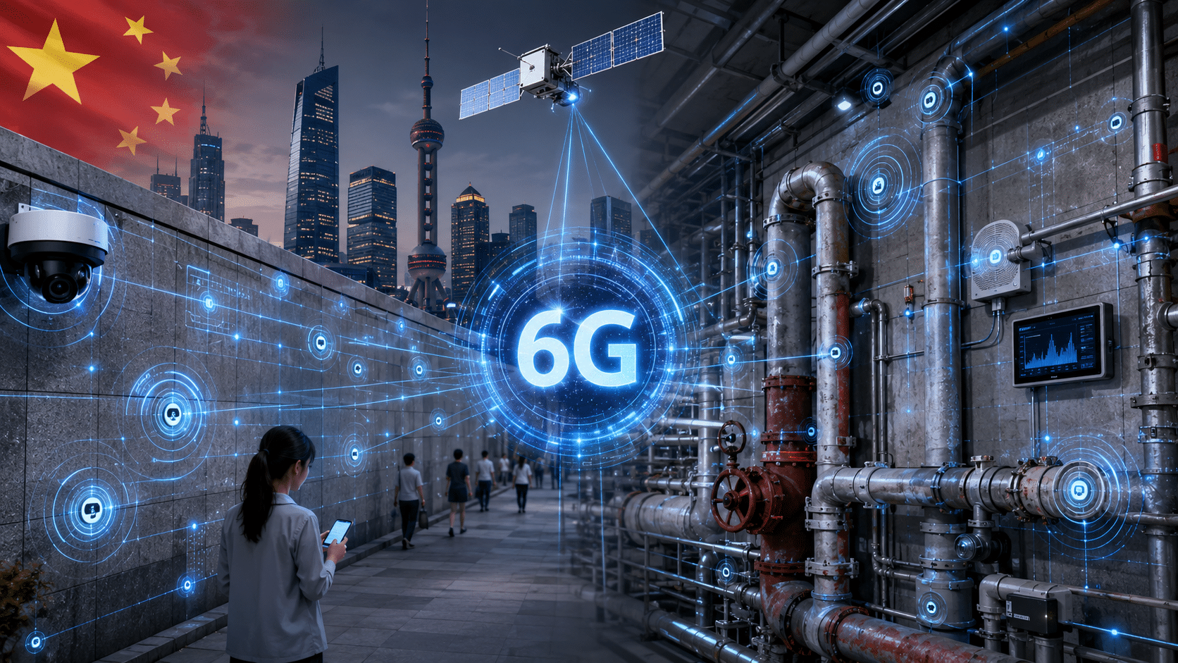 China’s 6G tech turns every wall and pipe into a sensor