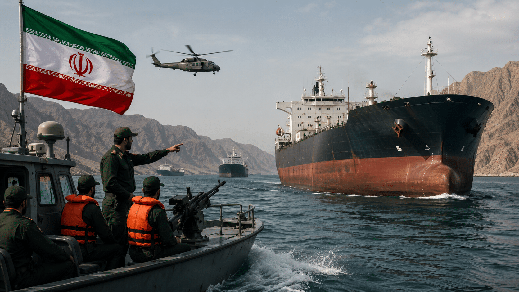 Tehran demands ships ‘submit to Iran’s directives’ in Strait of Hormuz