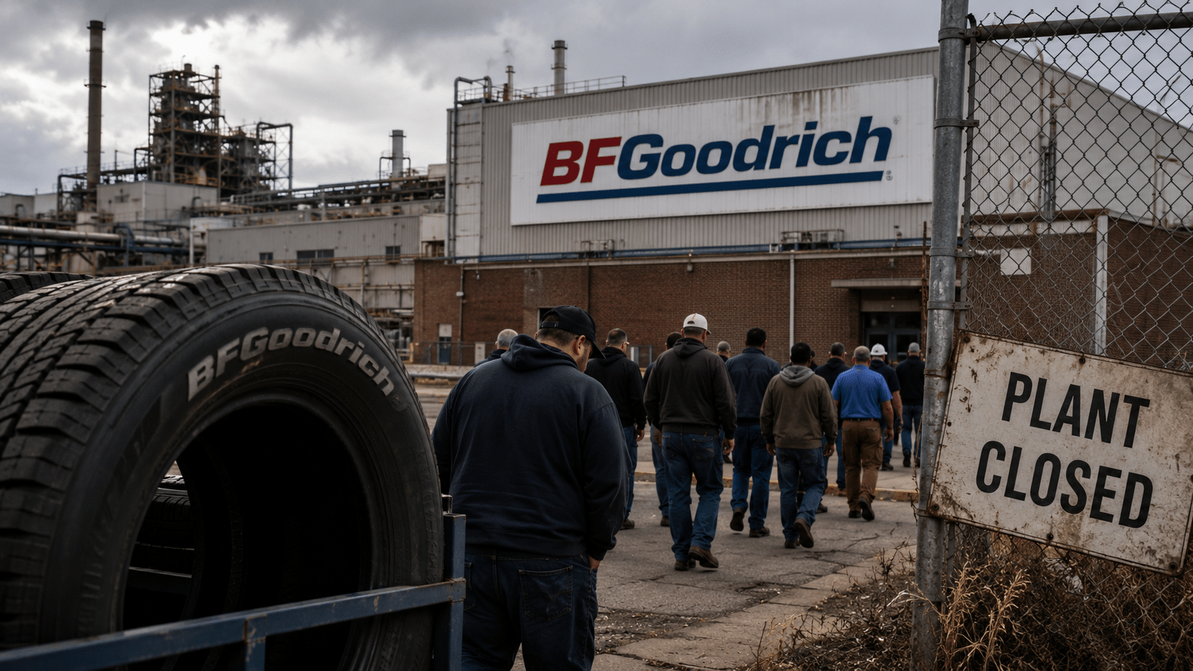 Tuscaloosa BFGoodrich plant to close; cutting 1,200 jobs